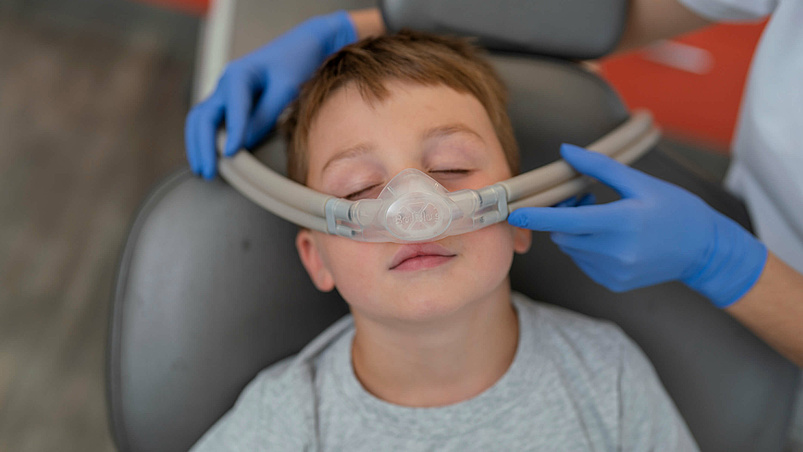 Schmerzfreie Behandlung für Kinder